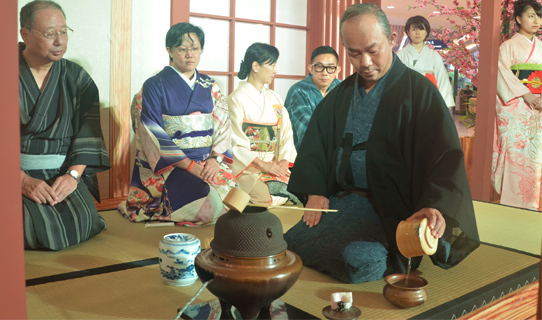 Japanese tea ceremony an elaborate affair