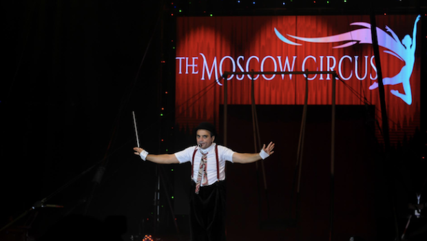 Extraordinary acts at Moscow Circus